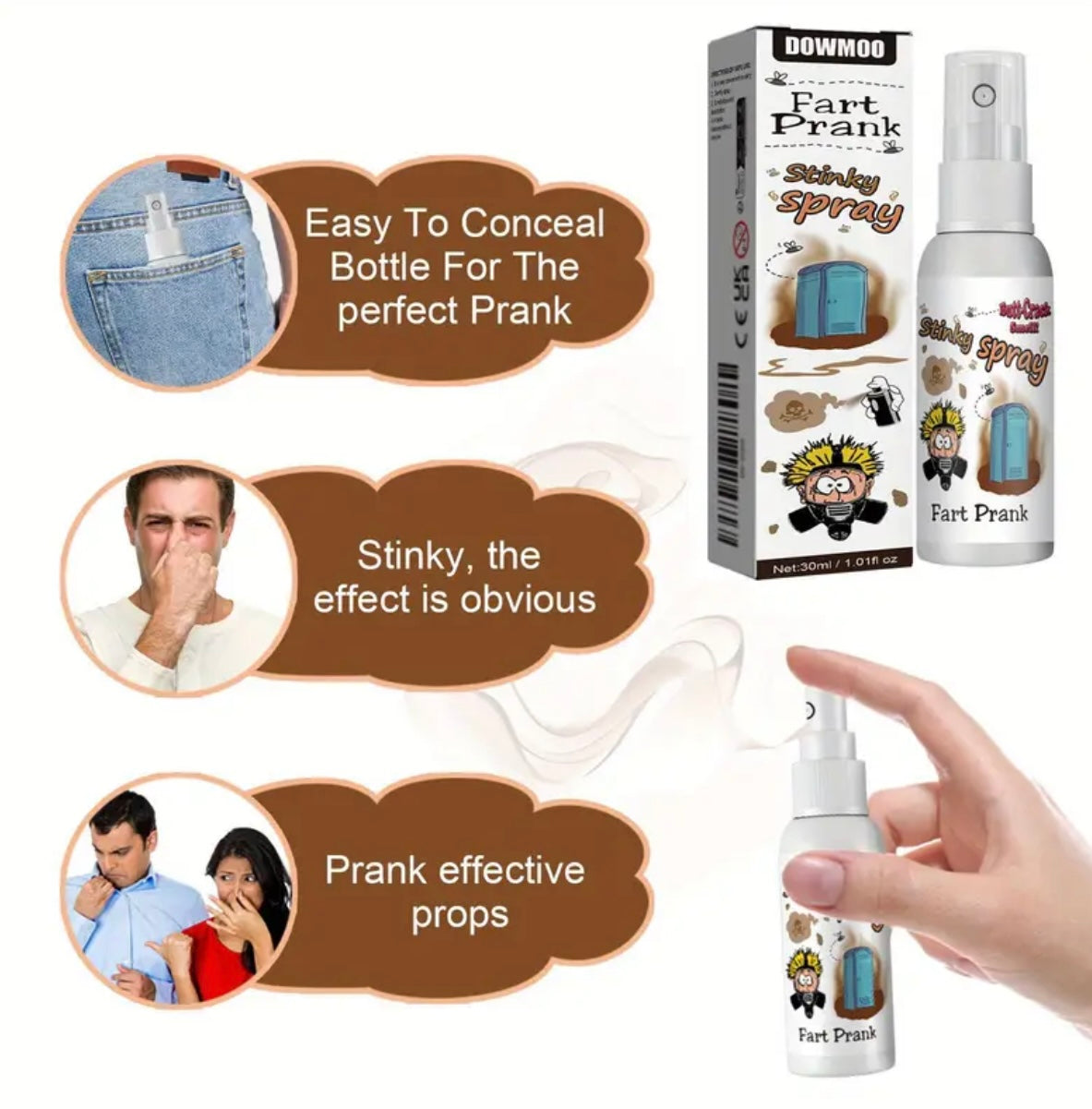 Fart spray
