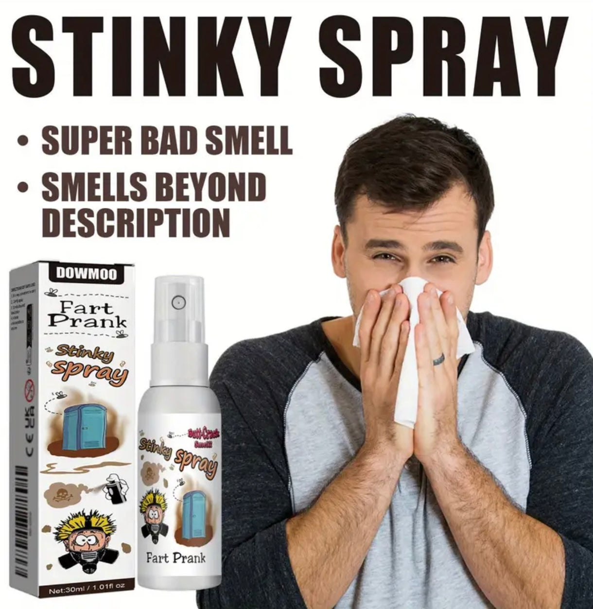 Fart spray