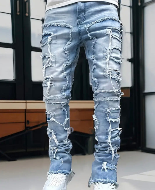 Blue men’s jeans