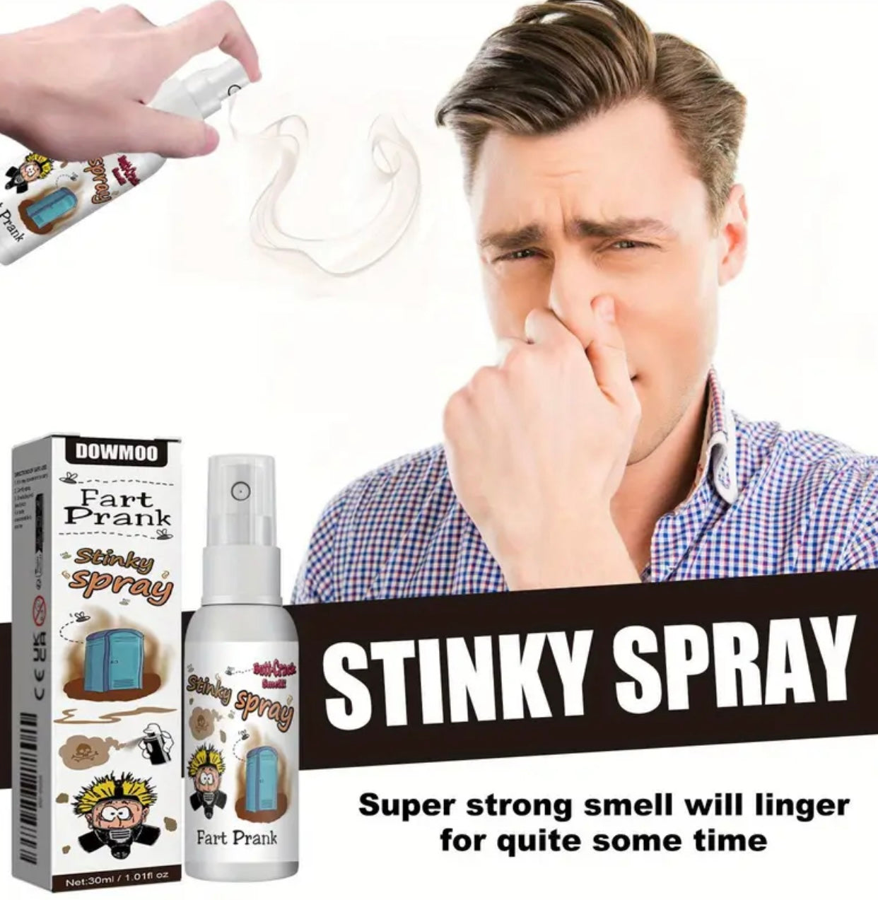Fart spray