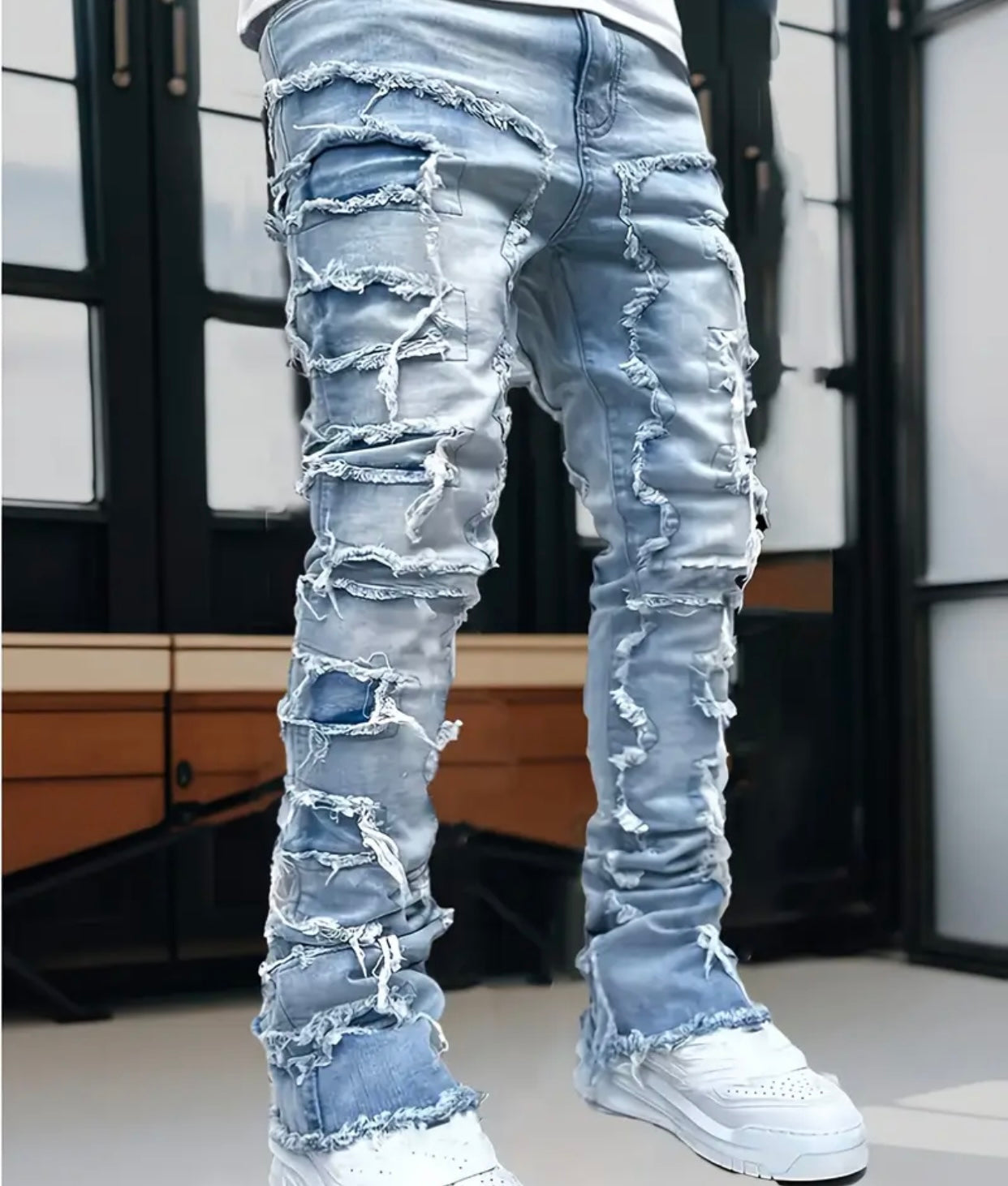 Blue men’s jeans